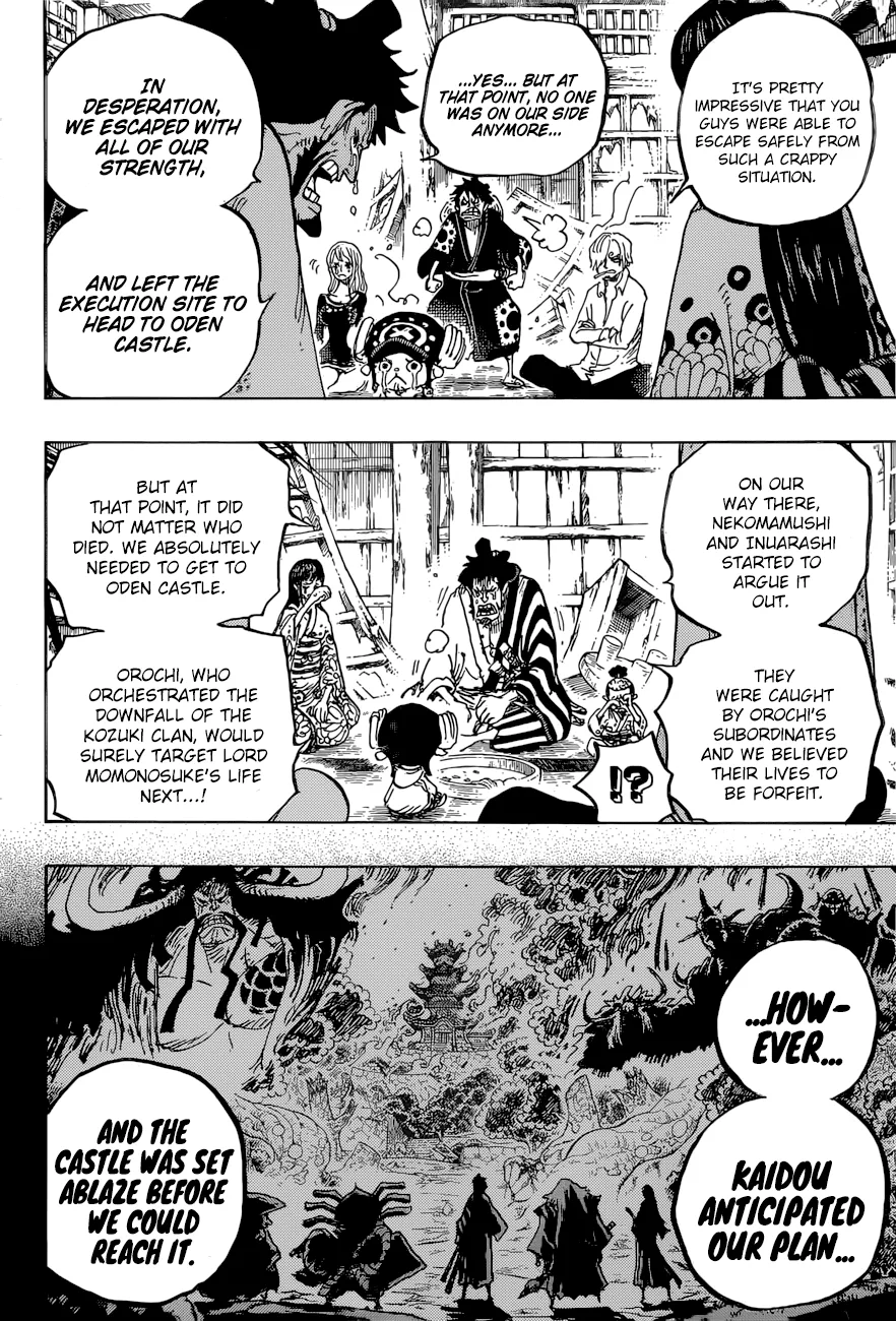 One Piece Chapter 920 page 8