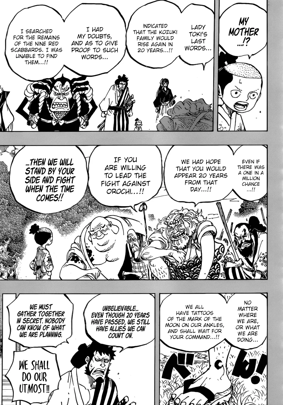 One Piece Chapter 920 page 13