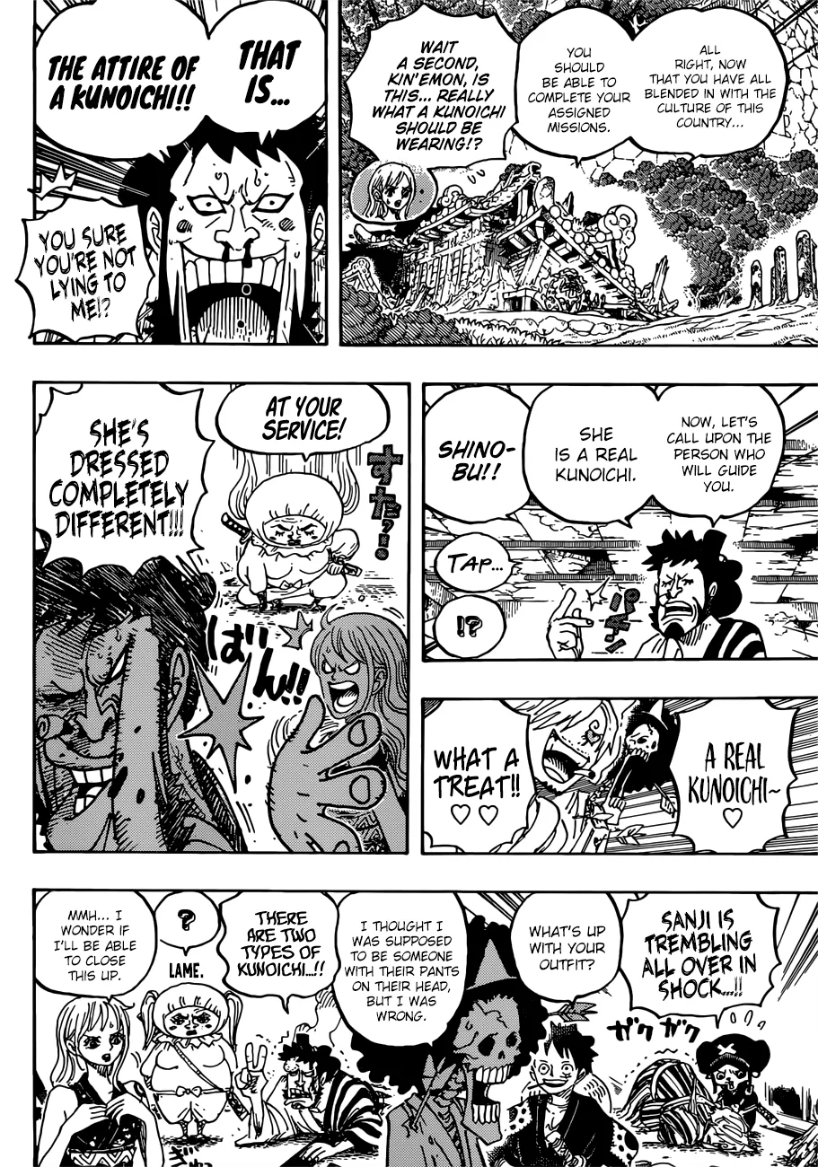 One Piece Chapter 921 page 9