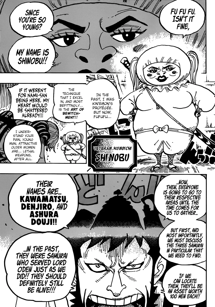One Piece Chapter 921 page 10