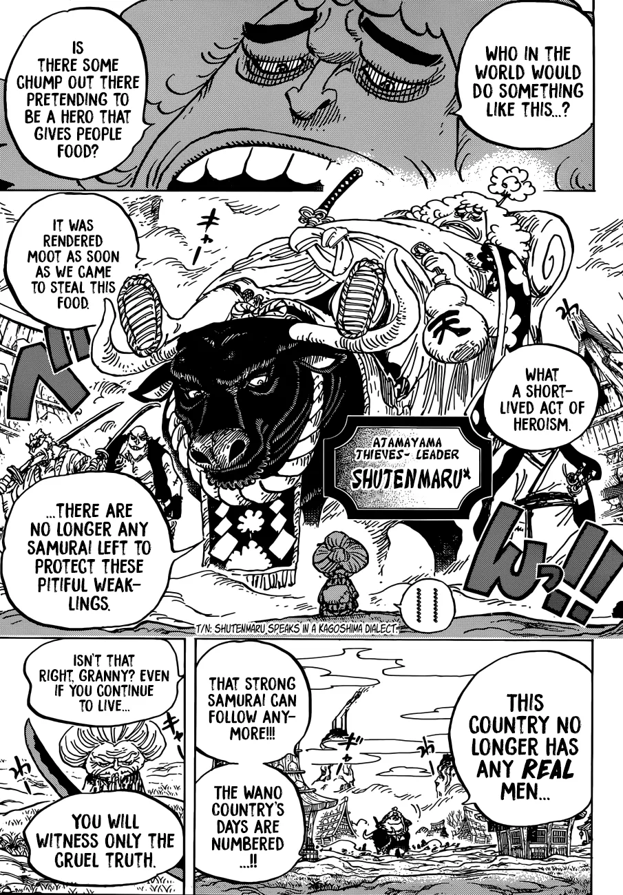 One Piece Chapter 921 page 12