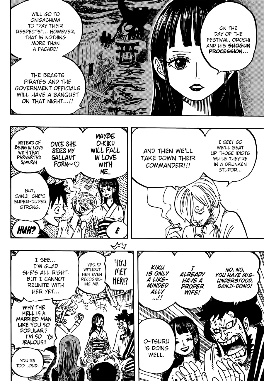 One Piece Chapter 921 page 5
