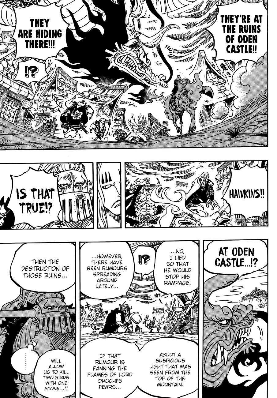 One Piece Chapter 922 page 11