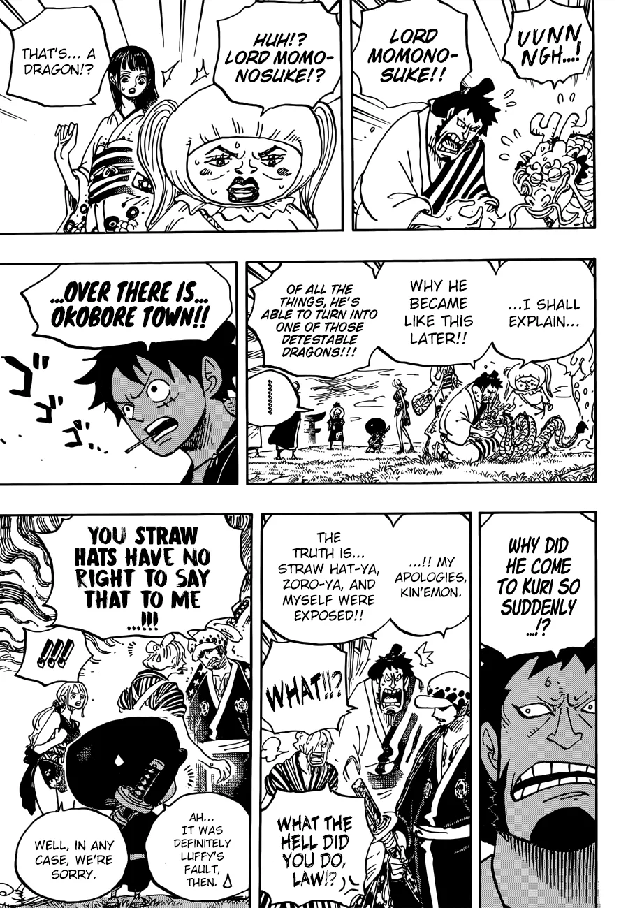 One Piece Chapter 922 page 4