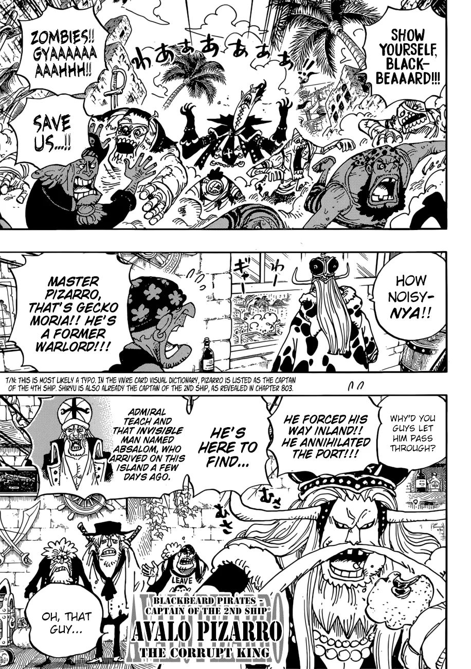 One Piece Chapter 925 page 6