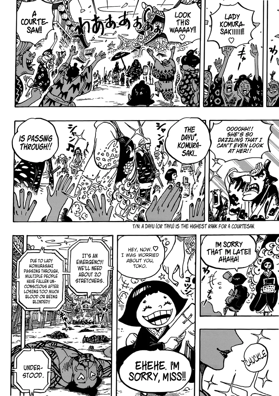 One Piece Chapter 927 page 15