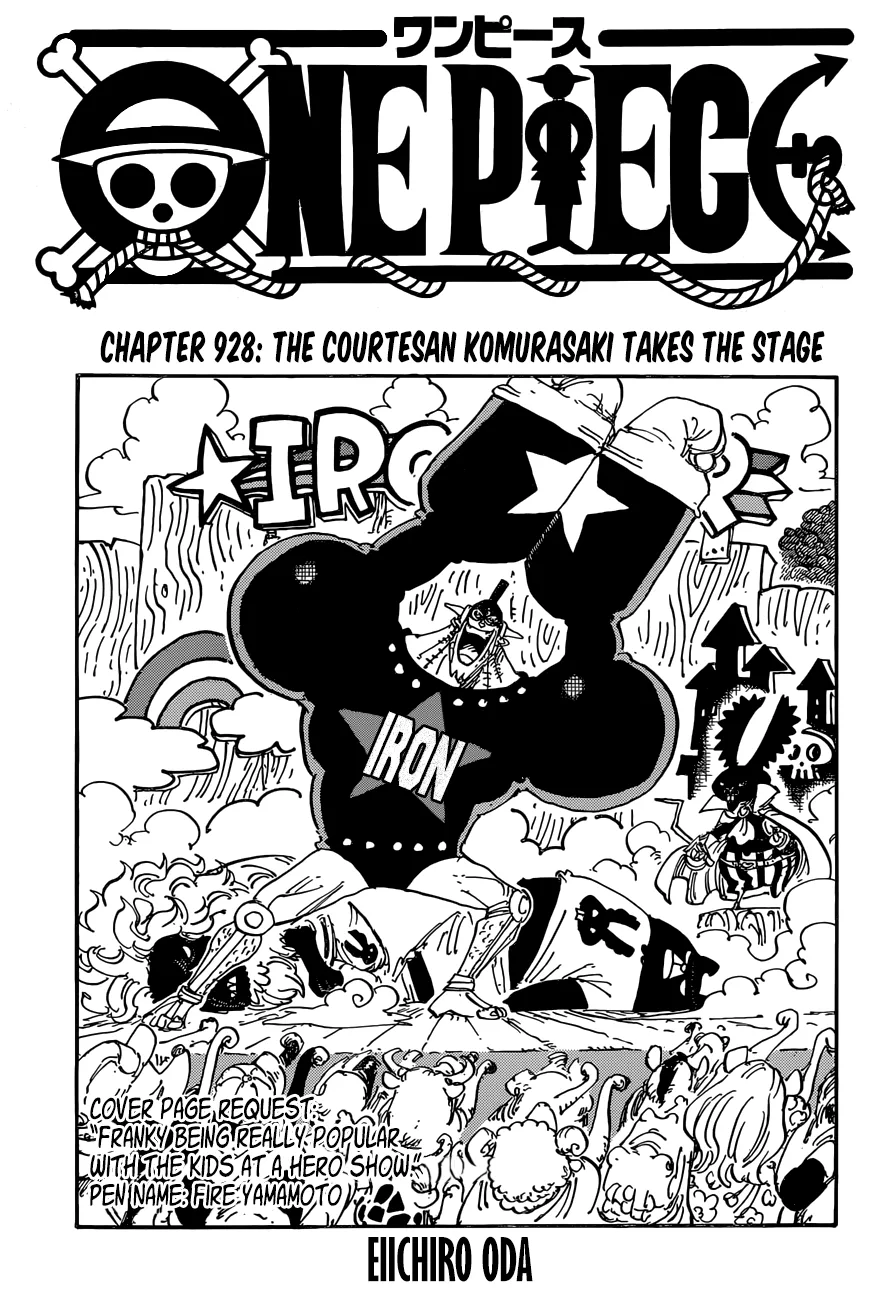 One Piece Chapter 928 page 4