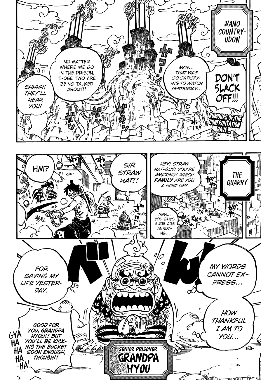 One Piece Chapter 928 page 5