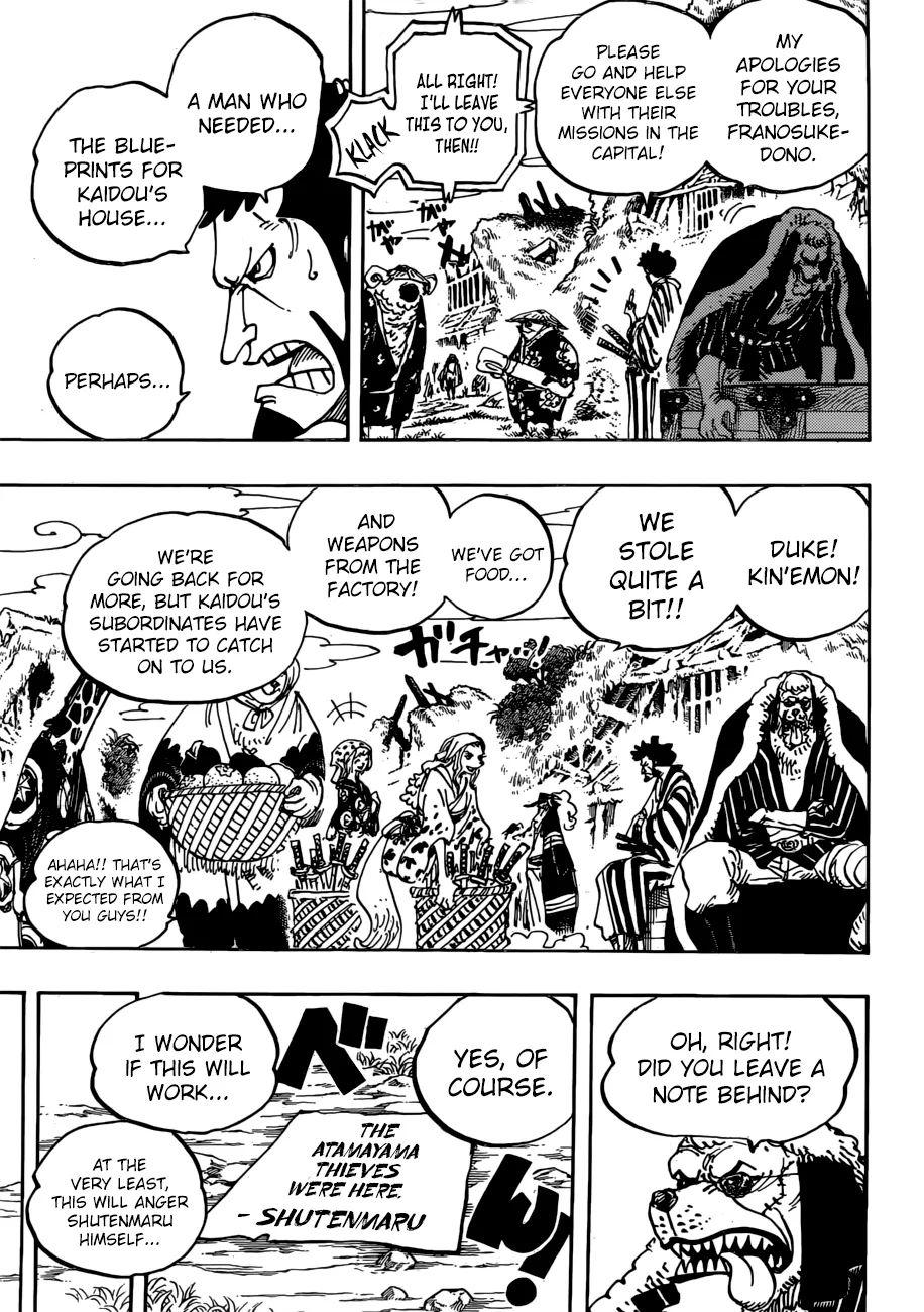 One Piece Chapter 929 page 9