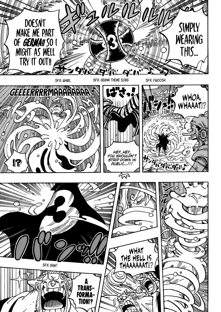 One Piece Chapter 931 page 4