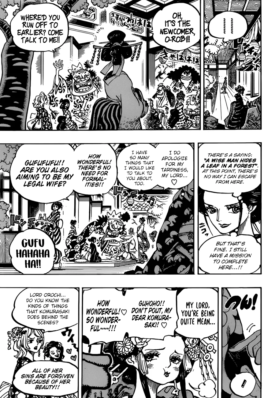 One Piece Chapter 932 page 8