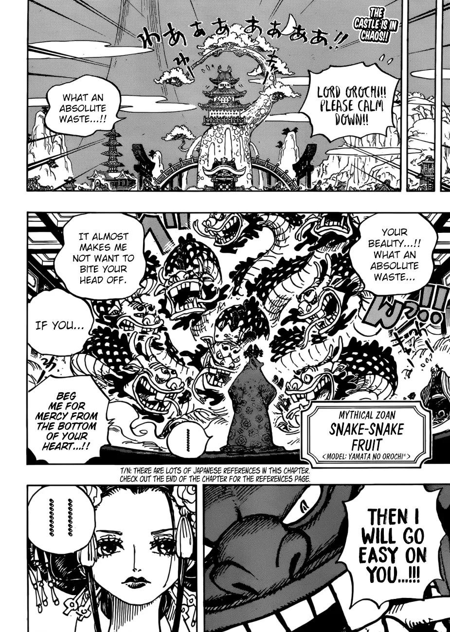One Piece Chapter 933 page 3