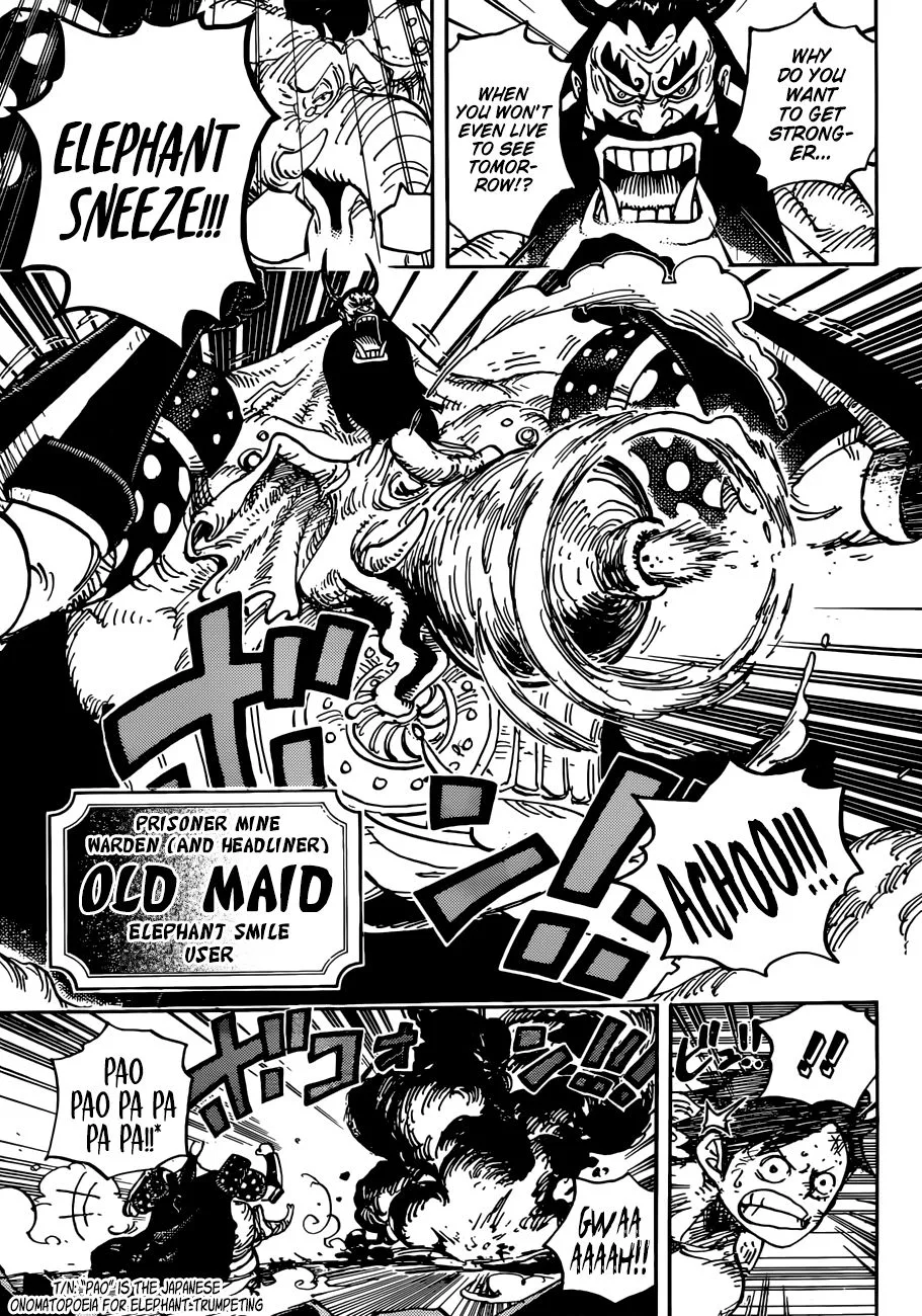 One Piece Chapter 935 page 7