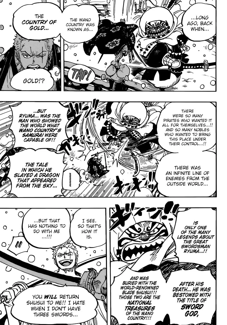 One Piece Chapter 937 page 8