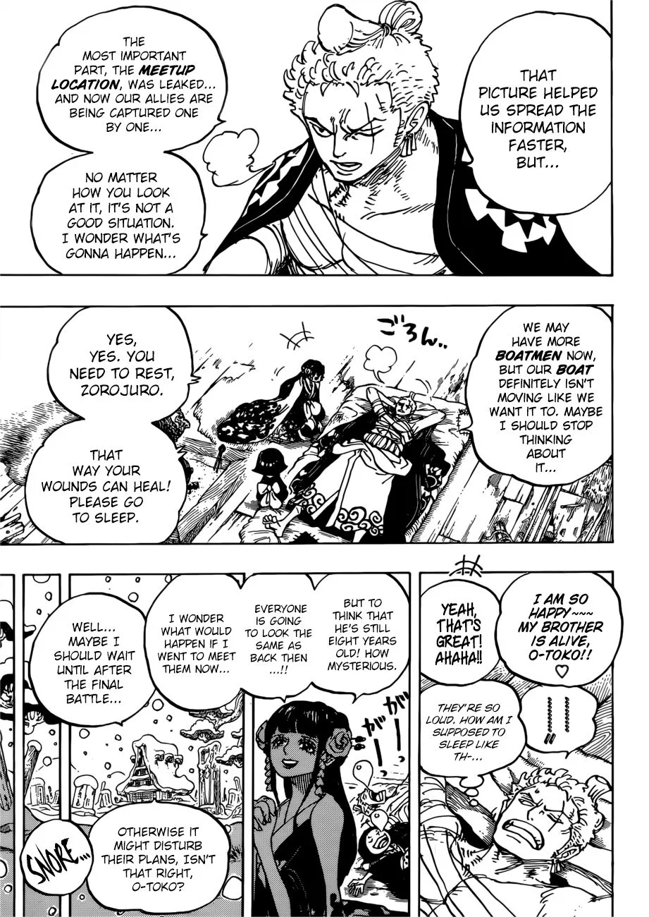 One Piece Chapter 939 page 8
