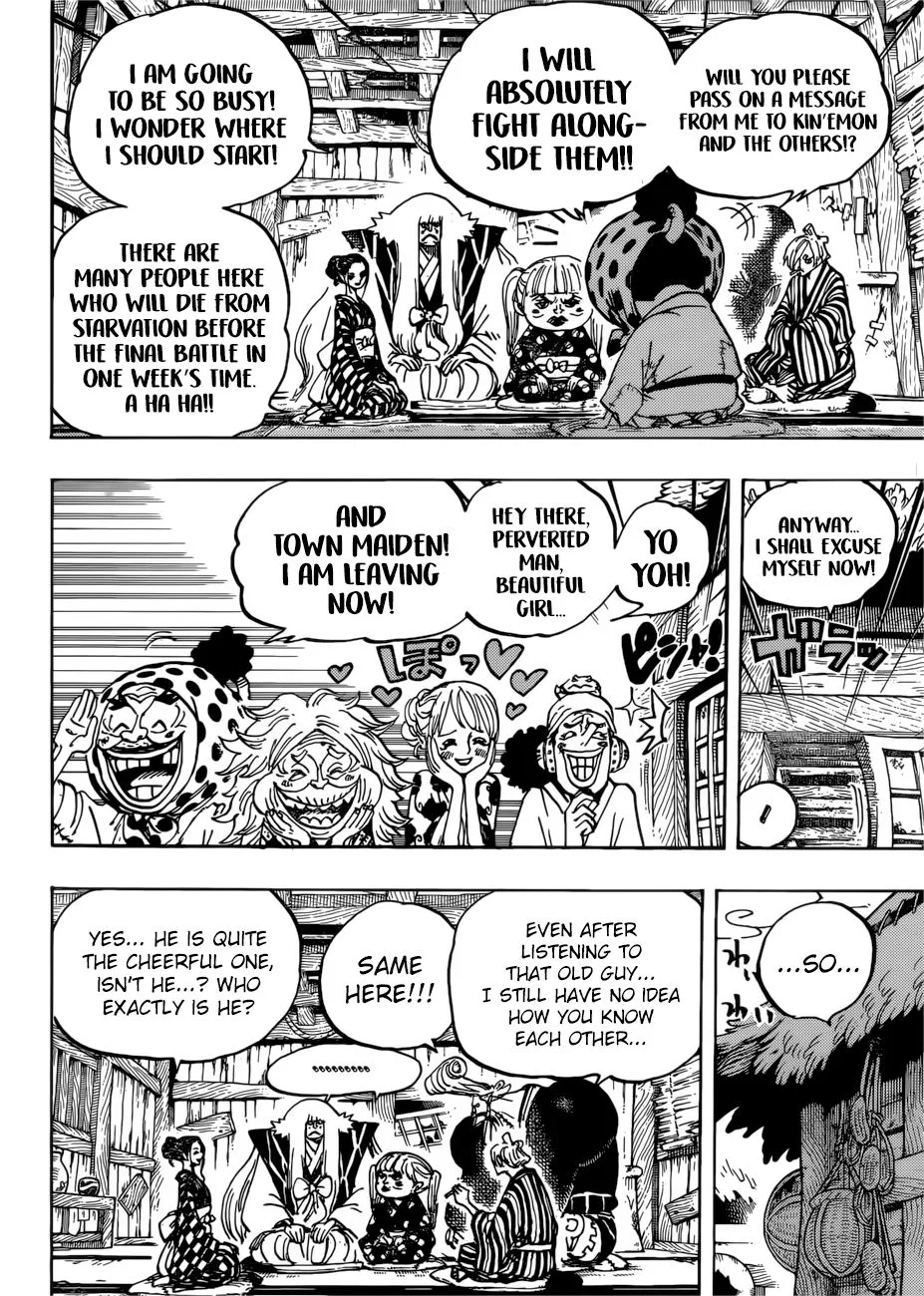 One Piece Chapter 940 page 7