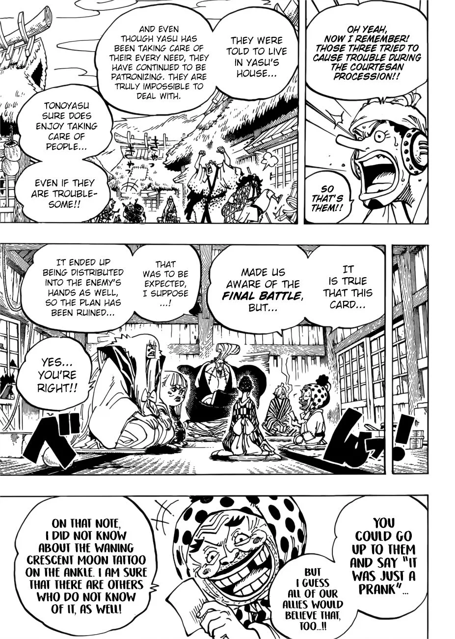 One Piece Chapter 940 page 6