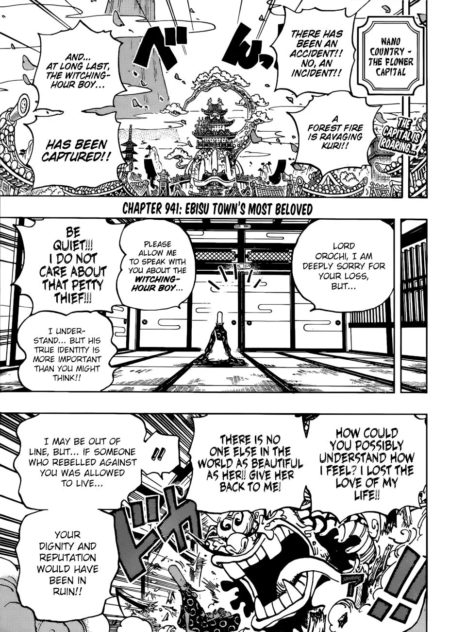 One Piece Chapter 941 page 4