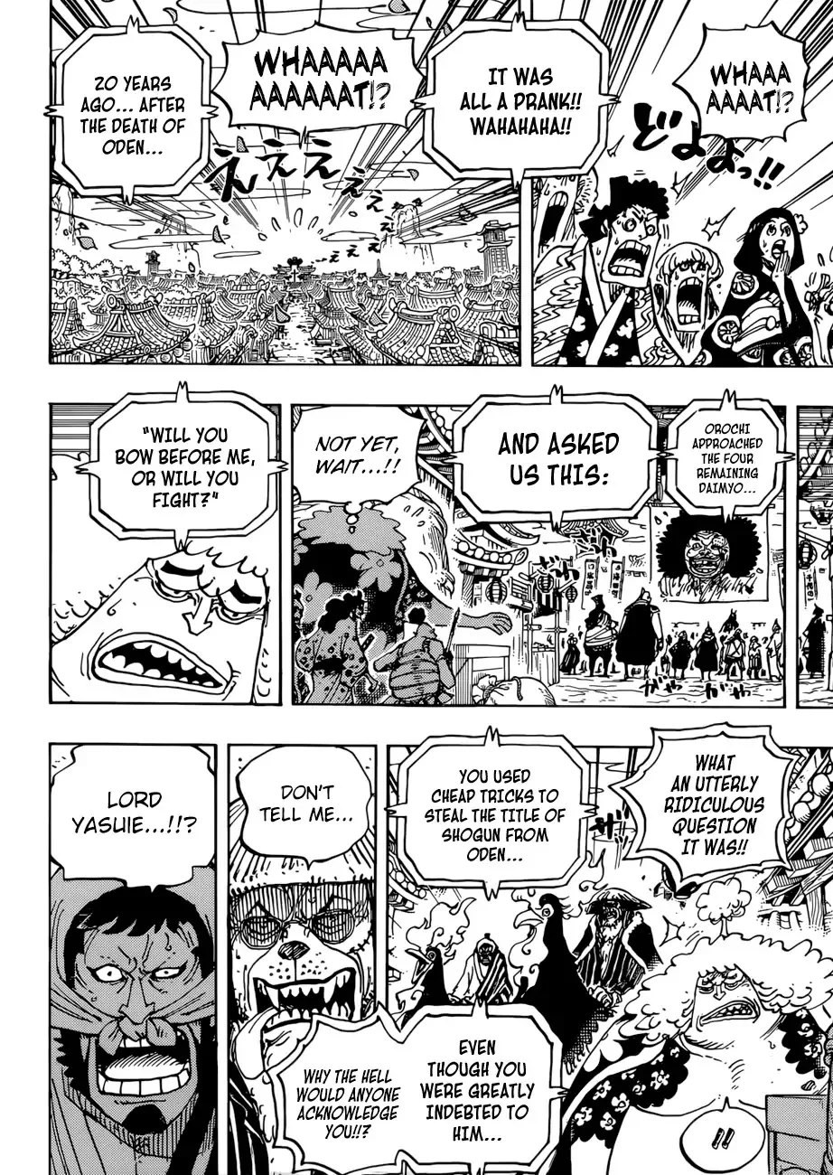 One Piece Chapter 942 page 10