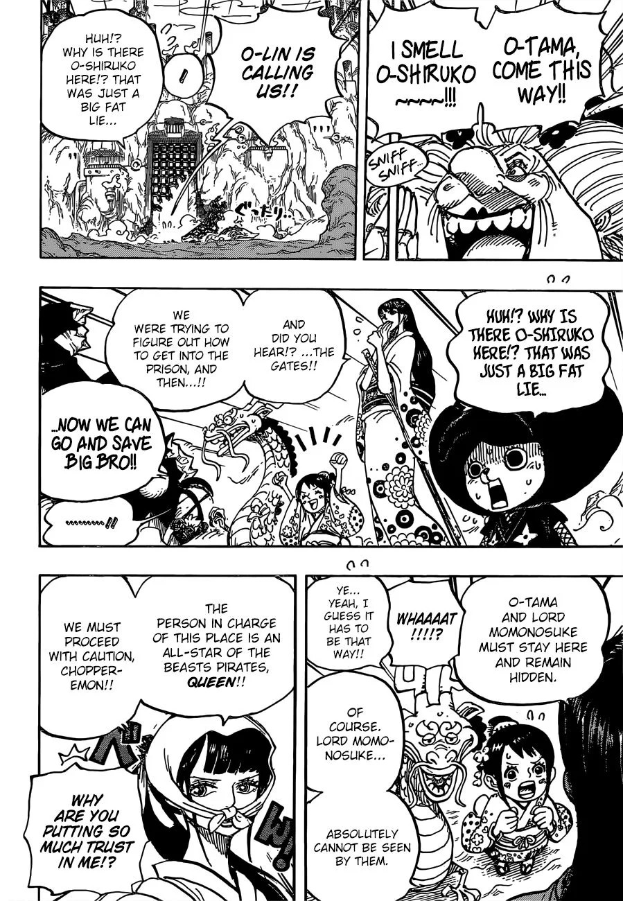 One Piece Chapter 945 page 16