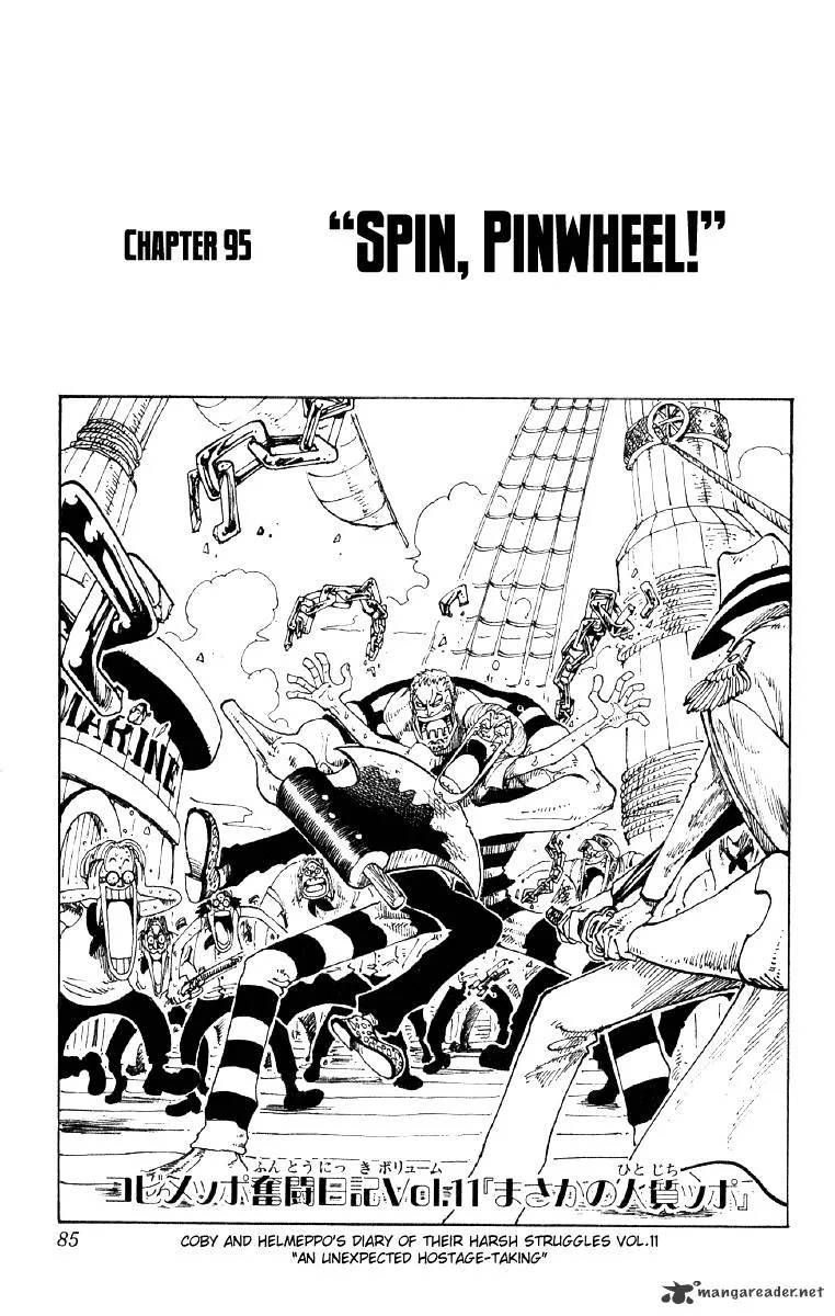 One Piece Chapter 95 page 1