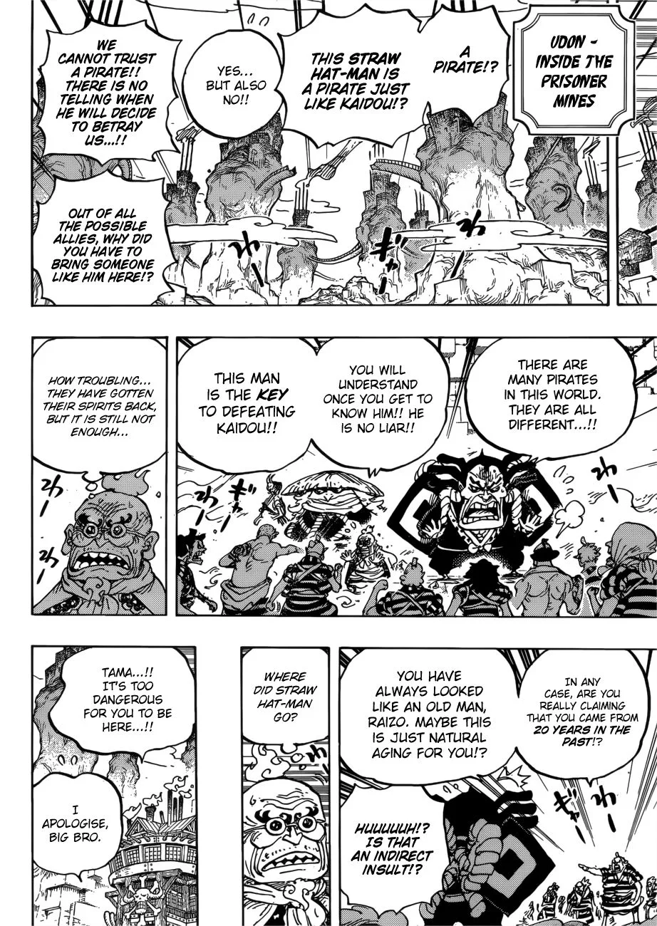 One Piece Chapter 950 page 6
