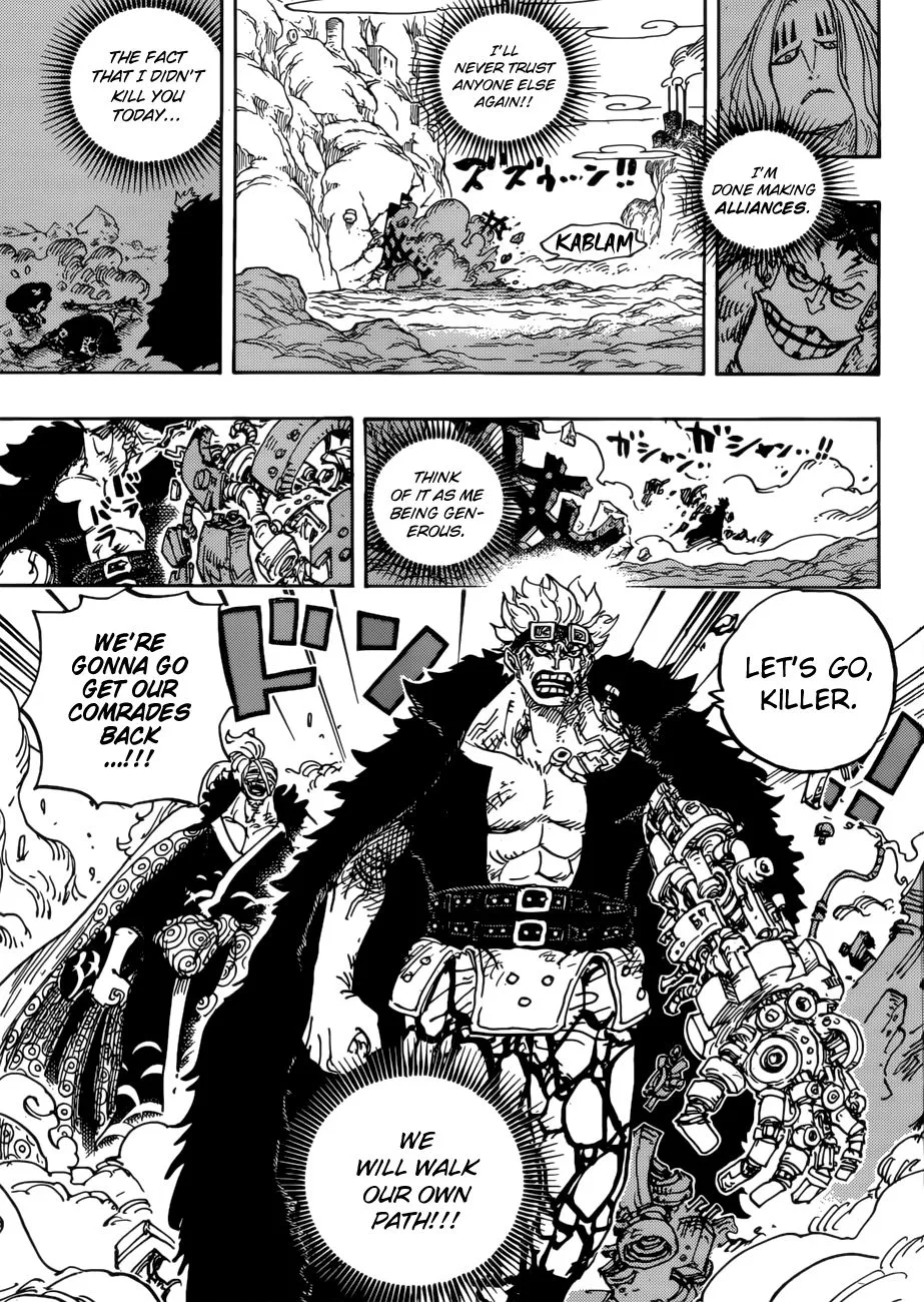 One Piece Chapter 950 page 5