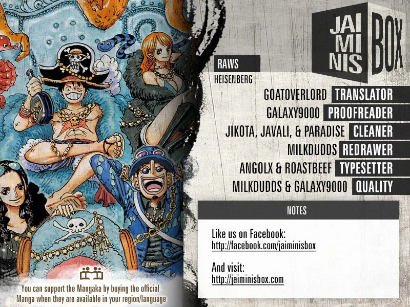 One Piece Chapter 951 page 2