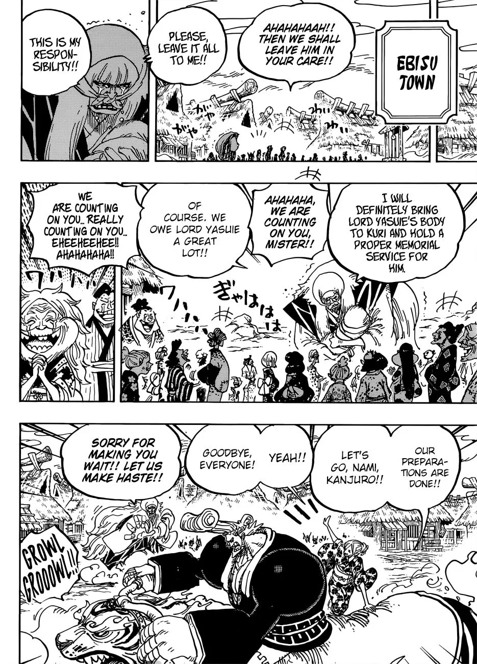 One Piece Chapter 951 page 11