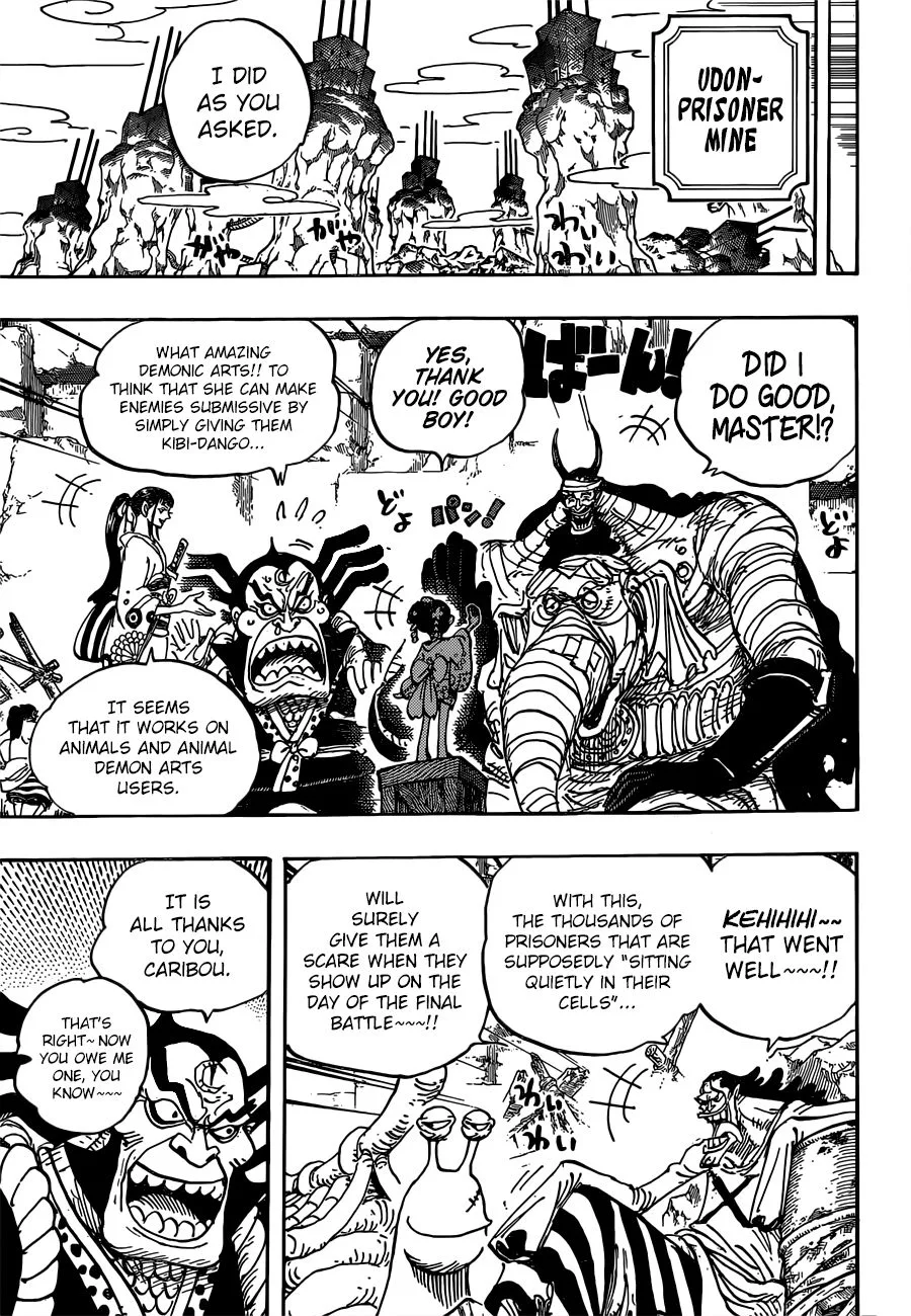 One Piece Chapter 952 page 8