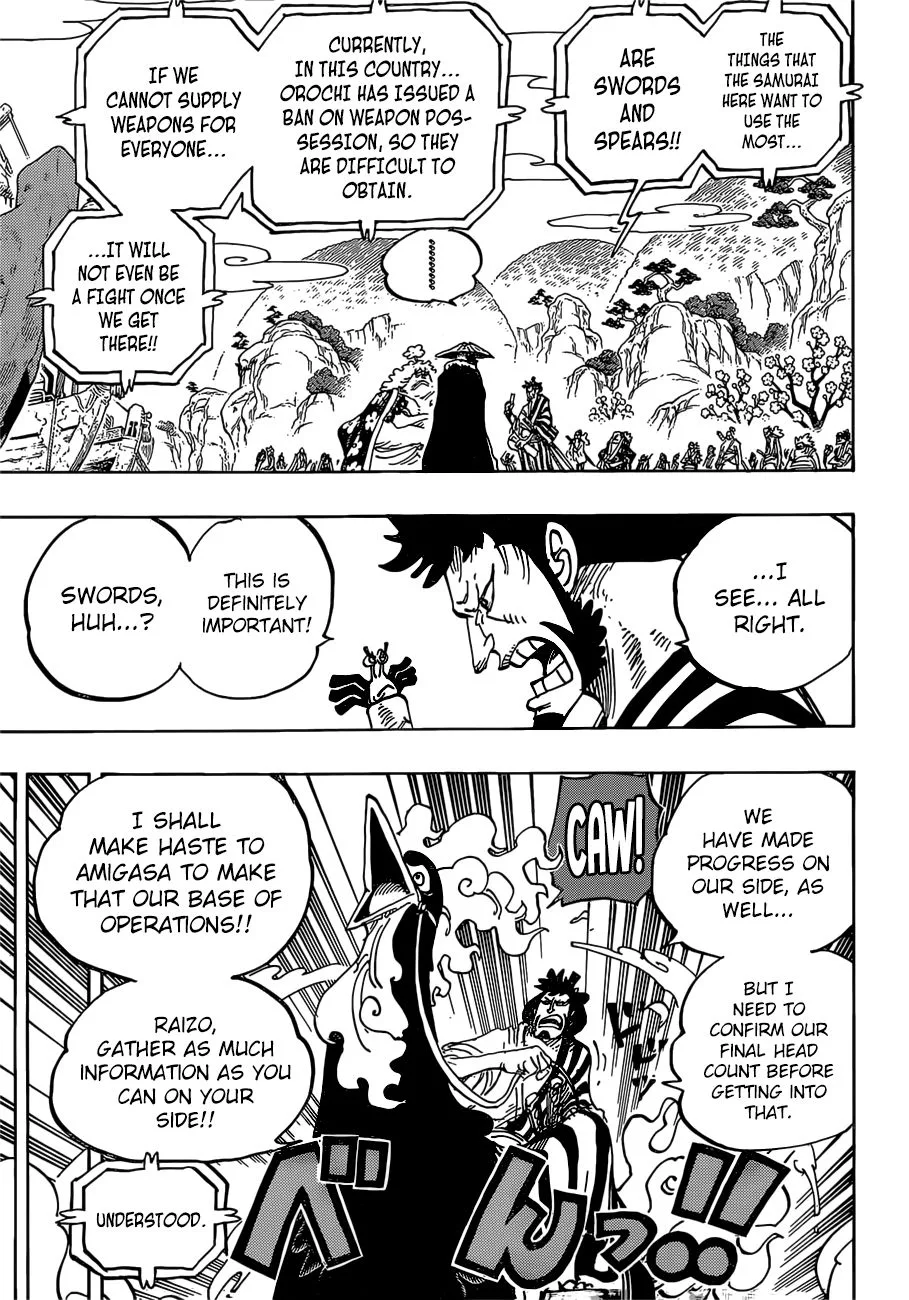 One Piece Chapter 952 page 14