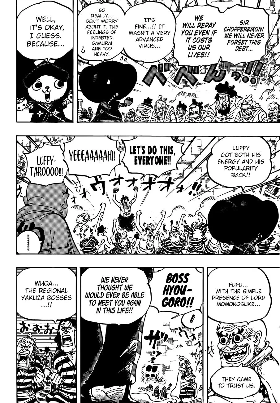 One Piece Chapter 952 page 9