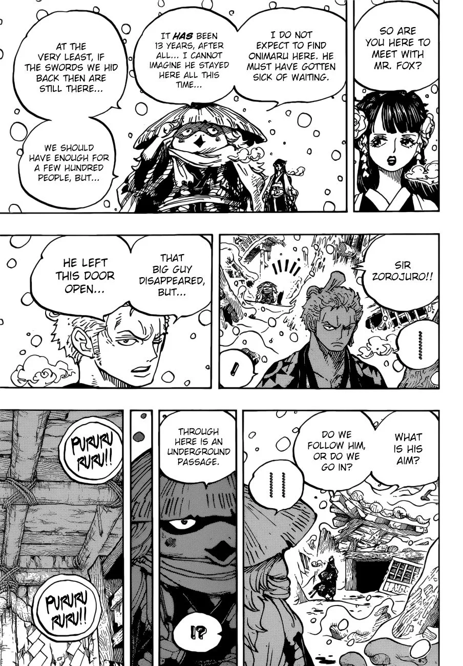 One Piece Chapter 953 page 15