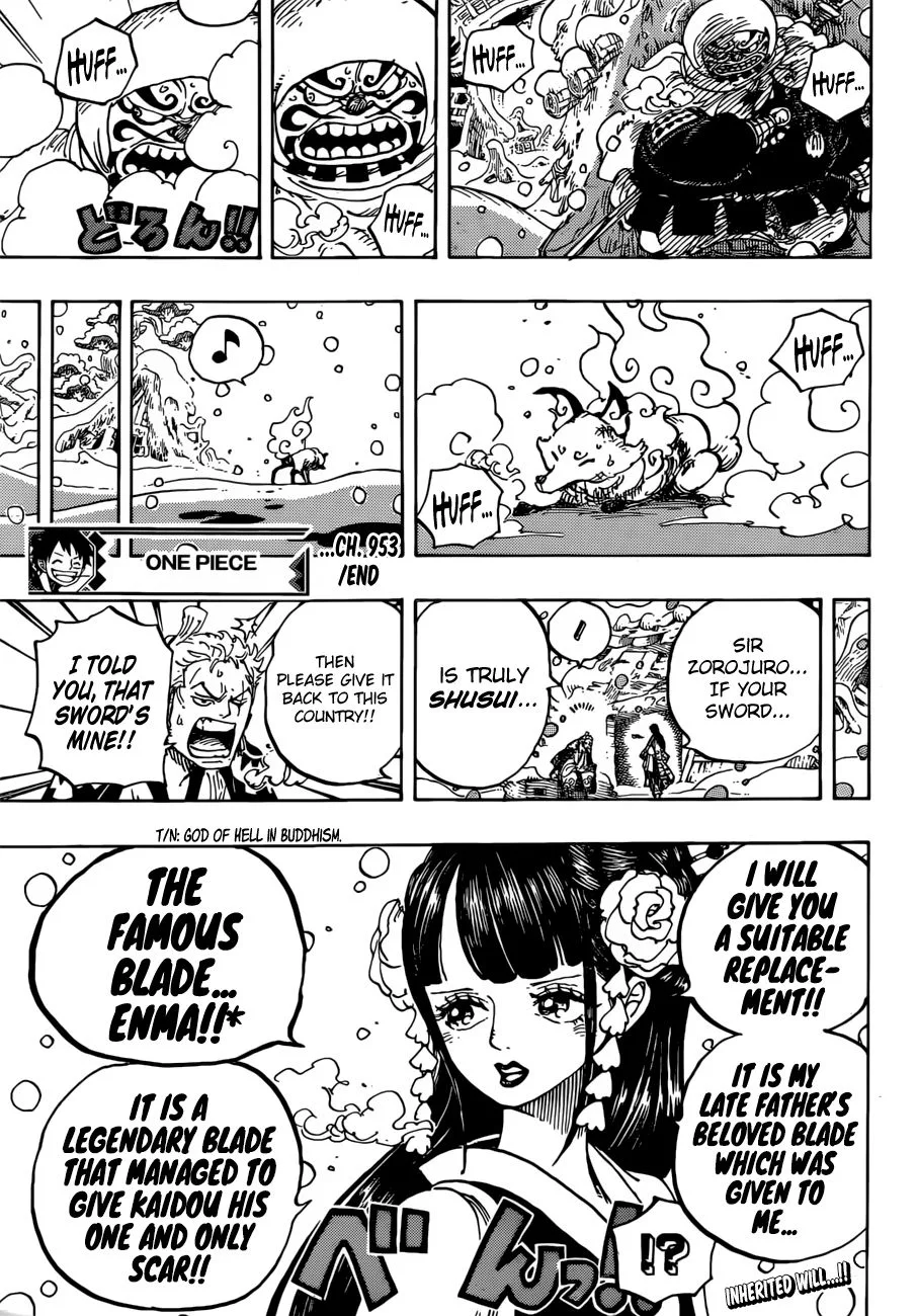One Piece Chapter 953 page 17