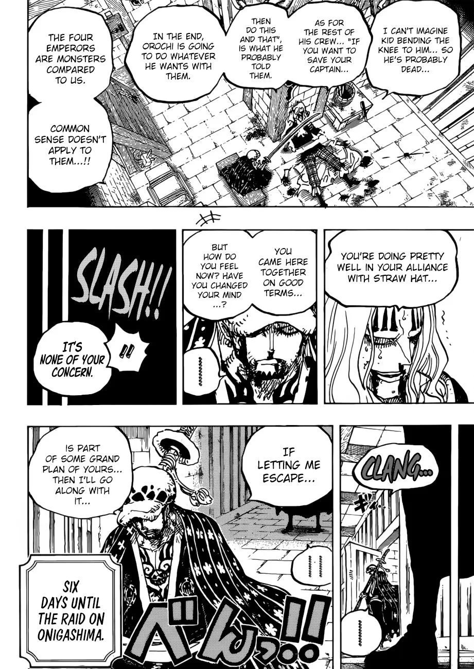 One Piece Chapter 954 page 6