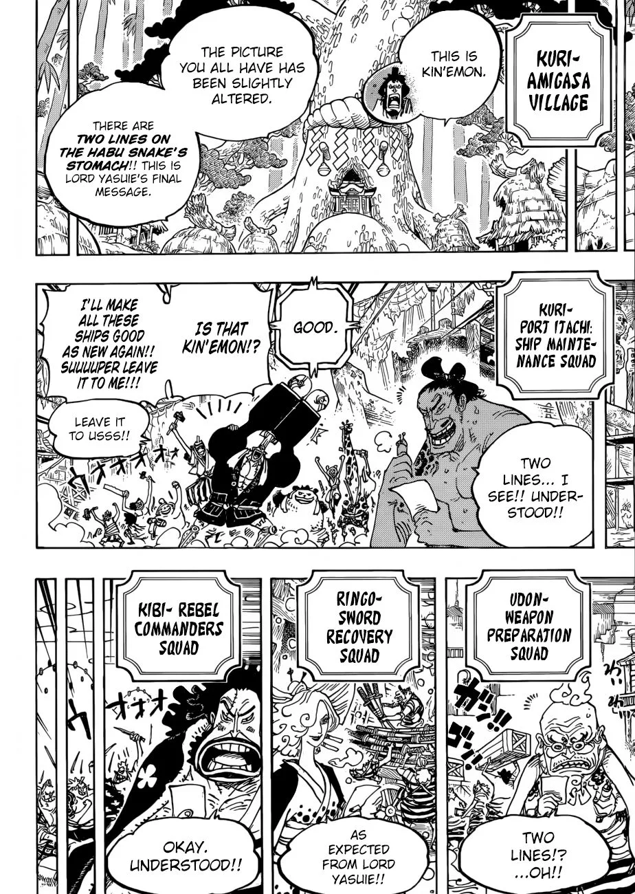 One Piece Chapter 954 page 8