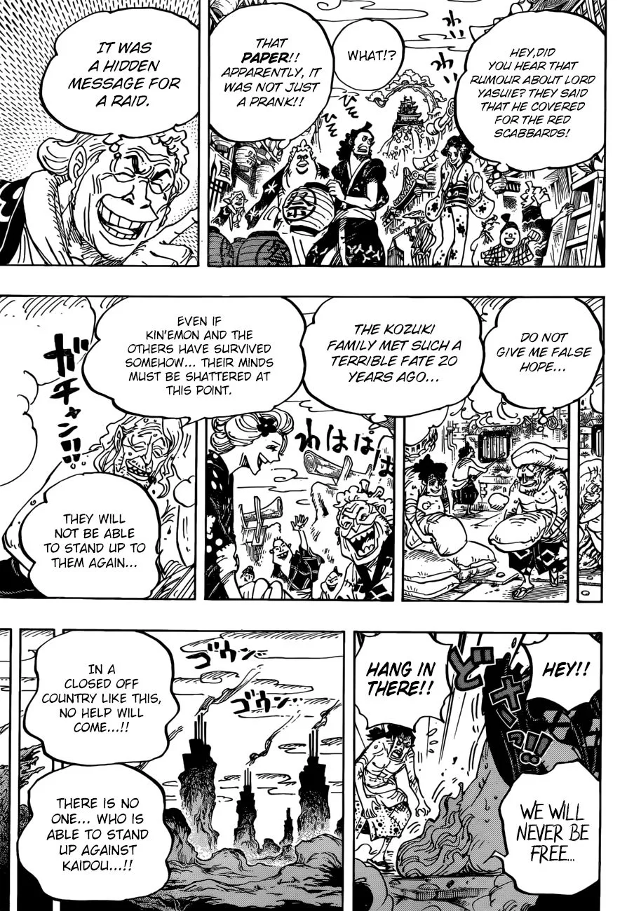 One Piece Chapter 955 page 14