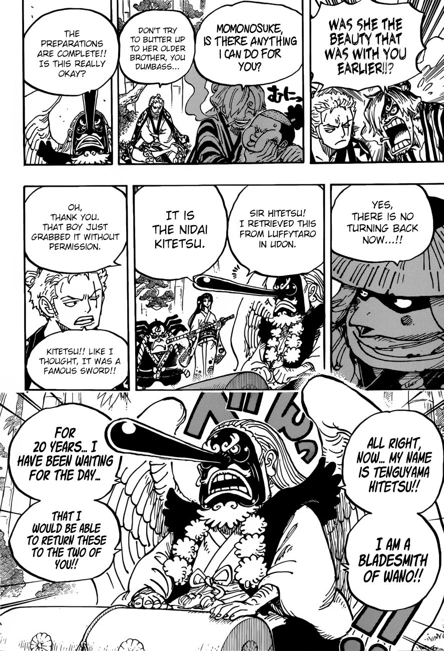 One Piece Chapter 955 page 5