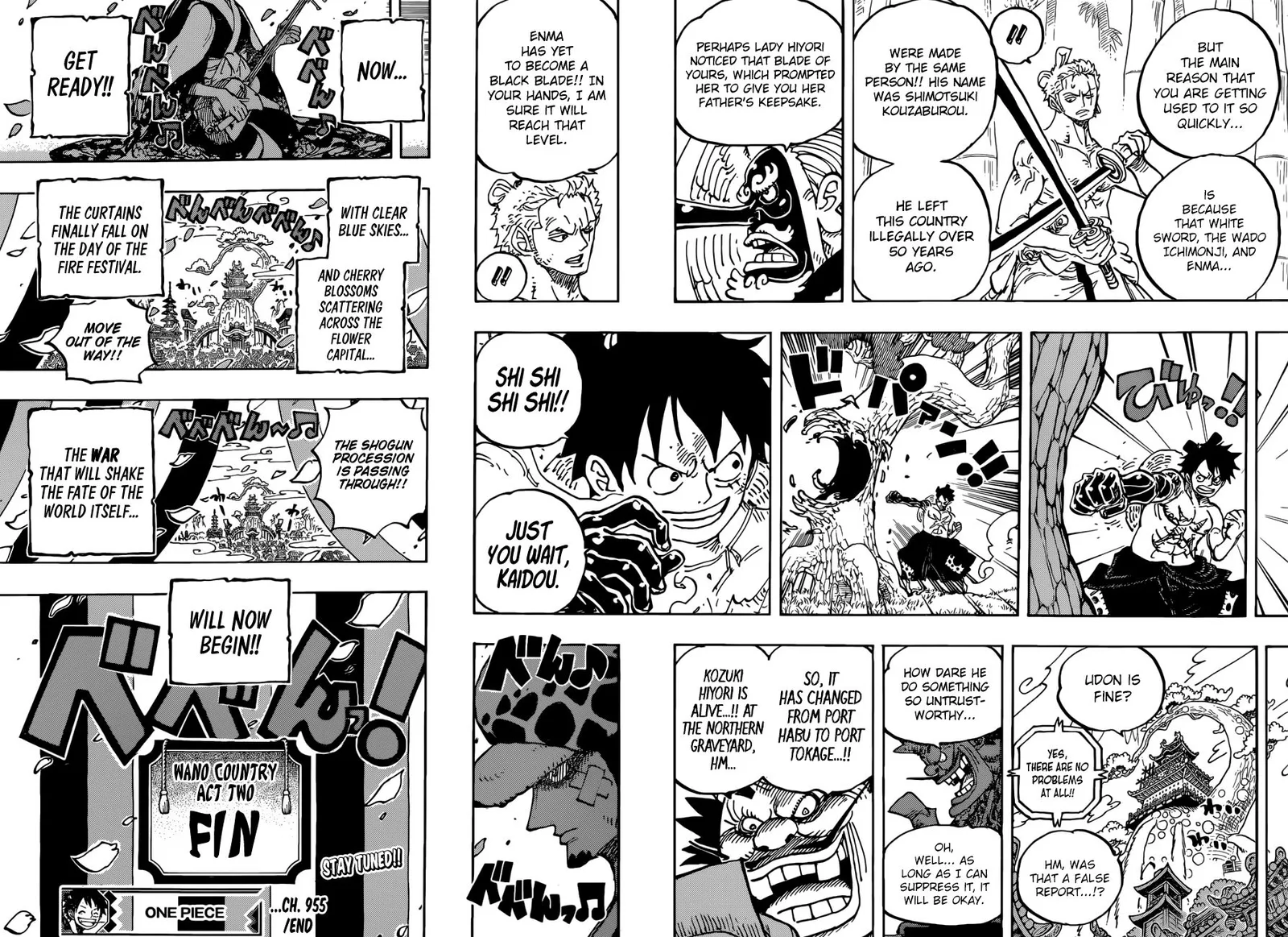 One Piece Chapter 955 page 16