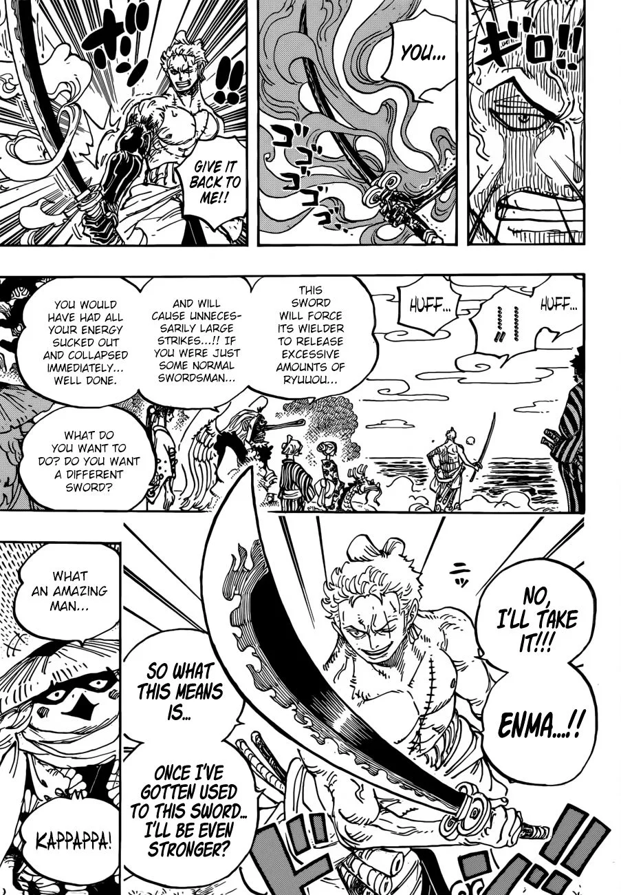 One Piece Chapter 955 page 8