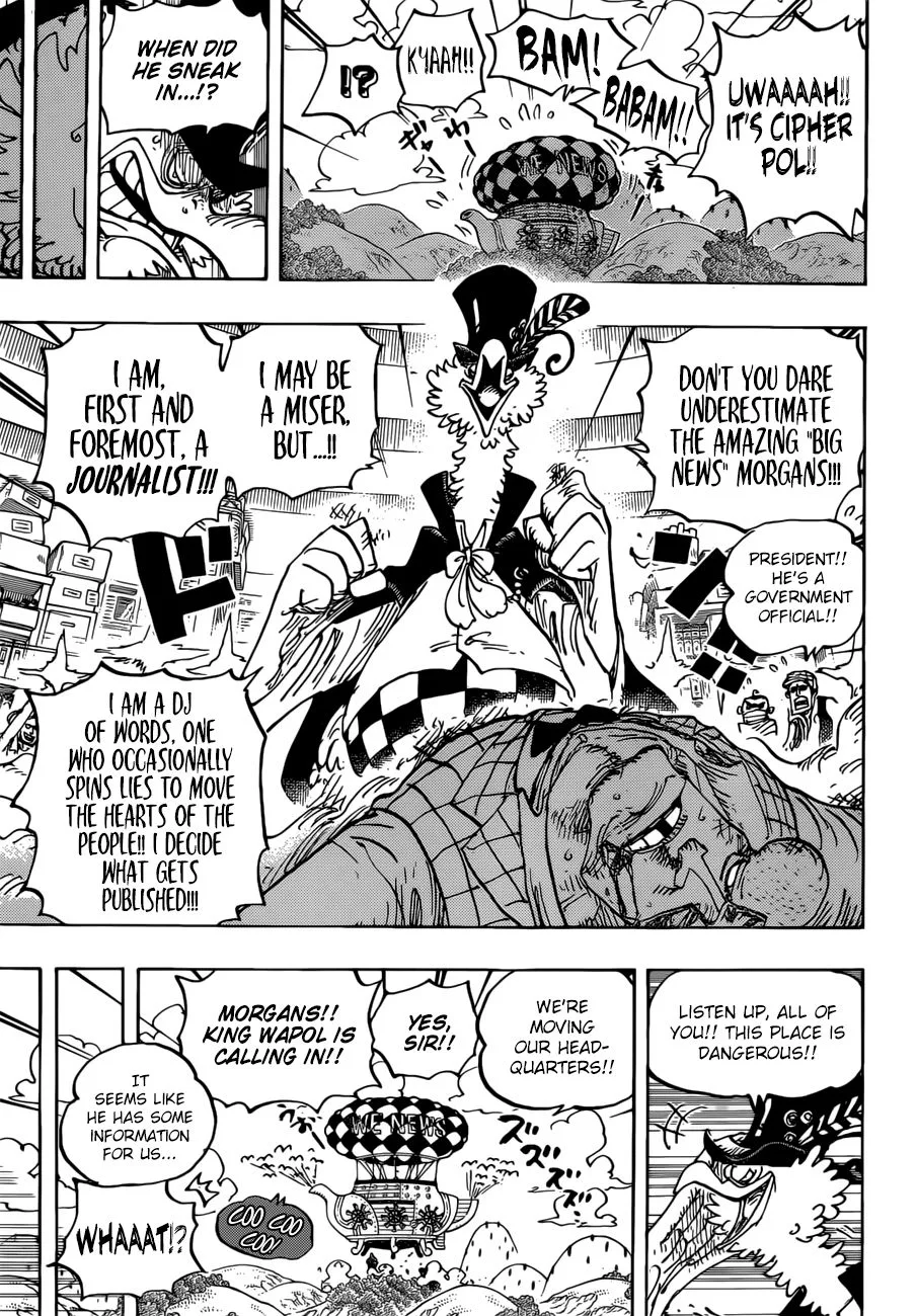 One Piece Chapter 956 page 9