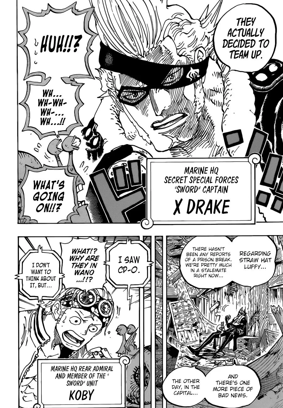 One Piece Chapter 956 page 14