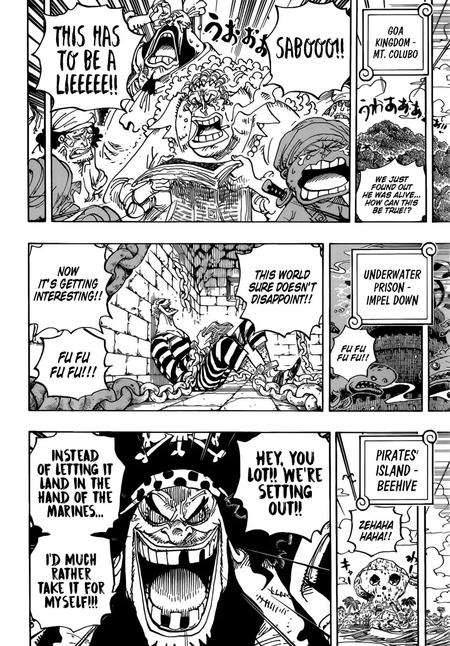One Piece Chapter 956 page 12