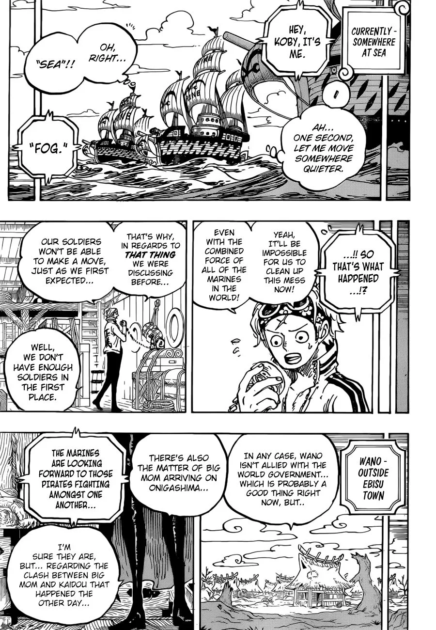 One Piece Chapter 956 page 13