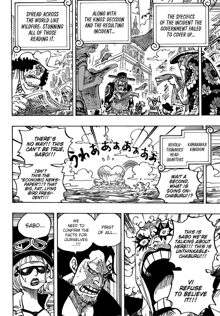 One Piece Chapter 956 page 10