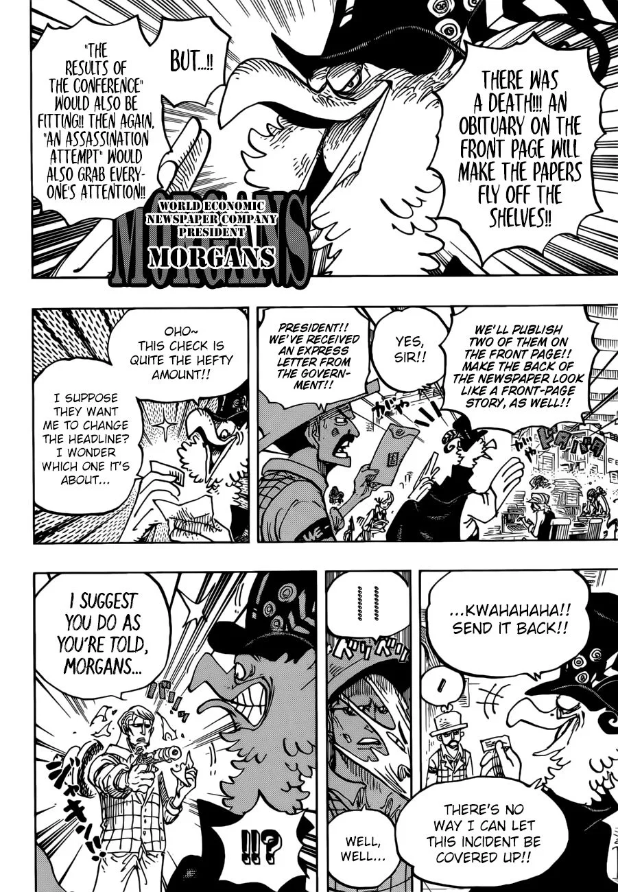 One Piece Chapter 956 page 8