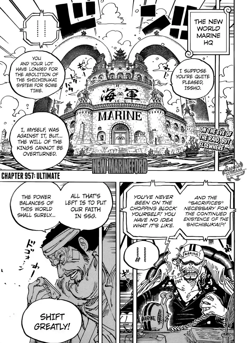 One Piece Chapter 957.1 page 4