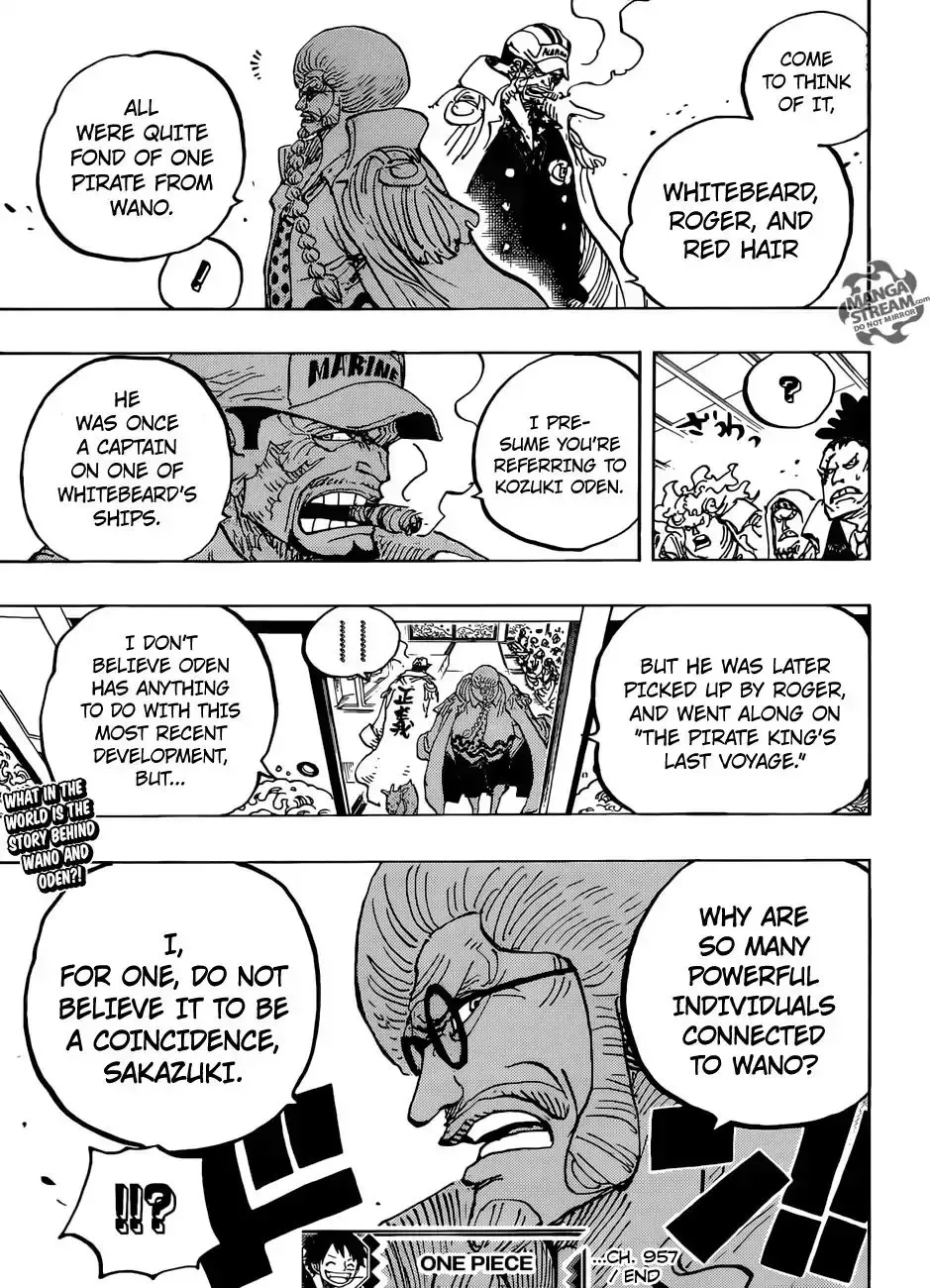 One Piece Chapter 957.2 page 20