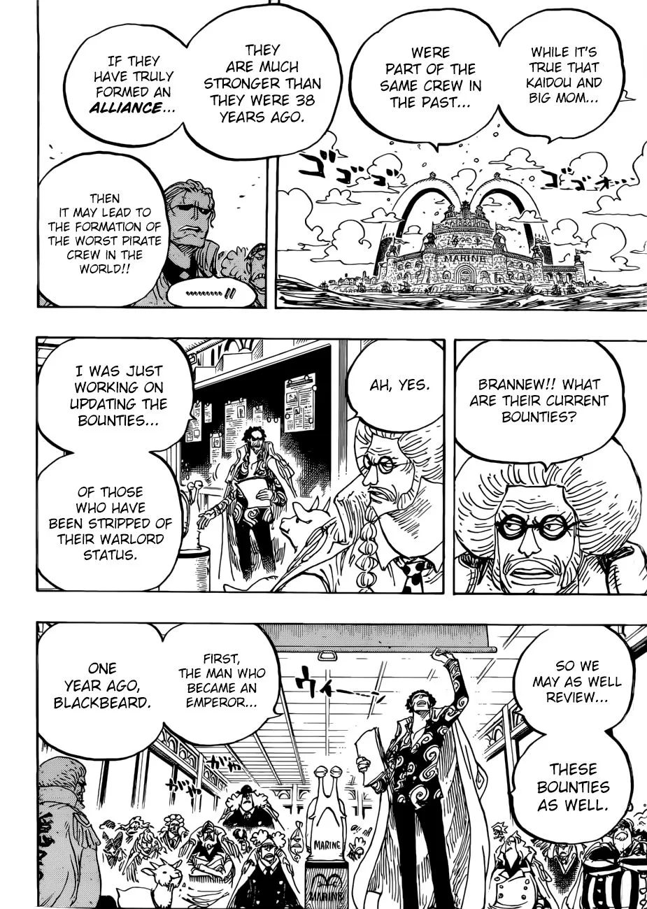 One Piece Chapter 957 page 13