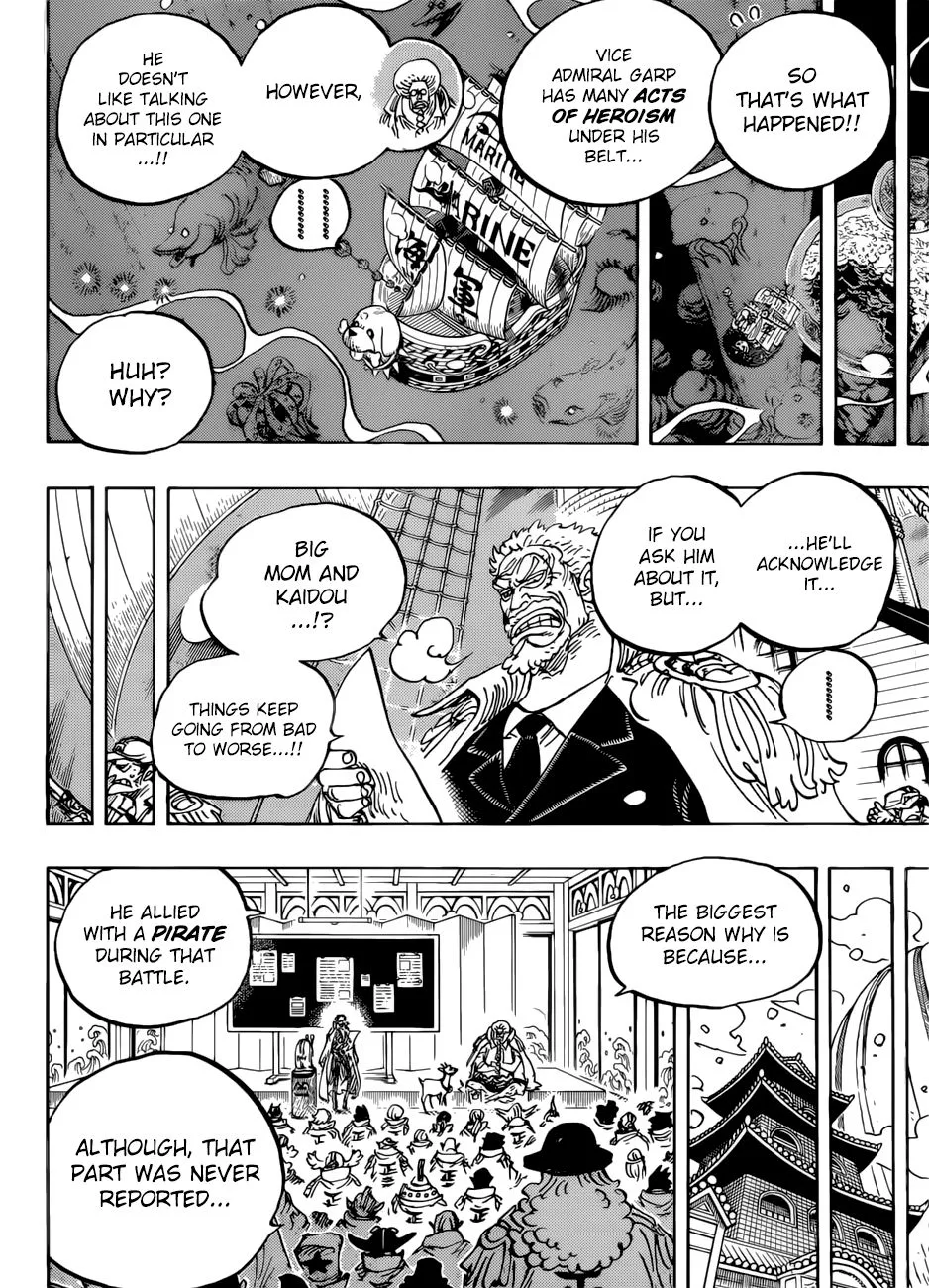 One Piece Chapter 957 page 9